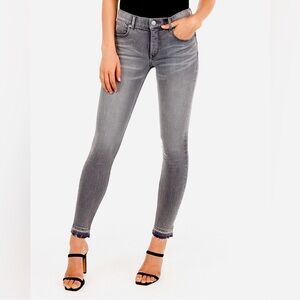 Express Mid Rise, Grey wash Jeans Women Size 10S/10C